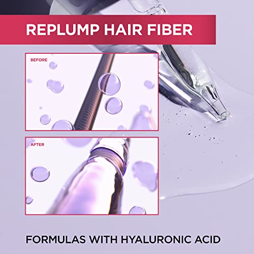 L’Oréal Paris Elvive Hyaluron Plump Flash Hydration Wonder Water Hair Rinse, 8 Second Hydrating Hair Care Treatment for Soft, Shiny Hair, 6.8 Fl Oz