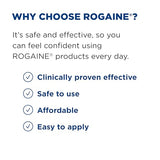 Men's Rogaine Extra Strength 5% Minoxidil Topical Solution for Hair Loss & Hair Regrowth, Topical Hair Regrowth Treatment for Men, Unscented Minoxidil Liquid, 1-Month Supply, 2 fl. oz