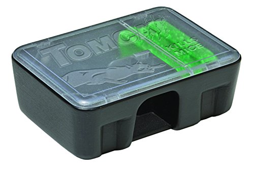 Tomcat Mouse Killer Child Resistant, Disposable Station, 1 Pre-Filled Ready-To-Use Bait Station