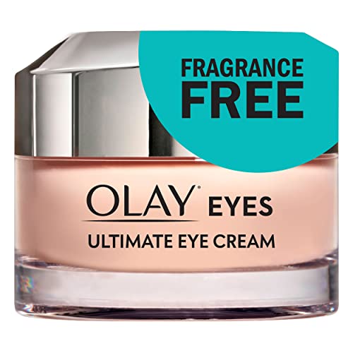 Olay Ultimate Eye Cream for Wrinkles, Puffy Eyes + Dark Circles, 0.4oz/13ml