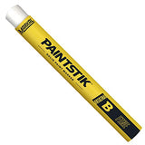 Markal 80260 B Paintstik Solid Paint Ambient Surface Marker, White, King Size (Pack of 12)