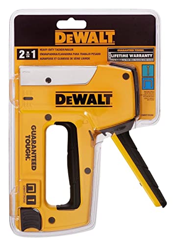 DEWALT - GID-286785 DWHTTR350 Dewalt Heavy-Duty Aluminum Stapler/Brad Nailer , Yellow
