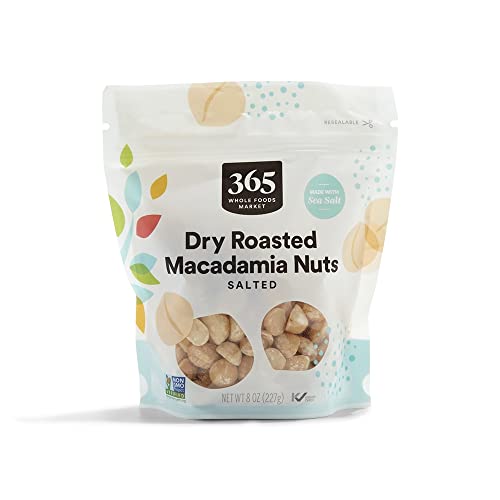 365 by Whole Foods Market, Organic Macadamia Nuts, 8 Ounce