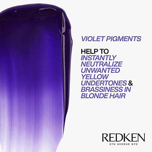 Redken Color Extend Blondage Express Anti-Brass Mask For Blonde & Highlighted Hair | Ultra-Pigmented Purple Hair Toner