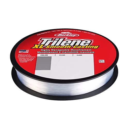 Berkley Trilene® XL®, Clear, 6lb | 2.7kg, 330yd | 301m Monofilament Fishing Line, Suitable for Freshwater Environments
