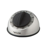 Taylor RA14276 Mechanical Stainless Steel Timer for School, Learning, Projects, and Kitchen Tasks, One Size, Multicolor