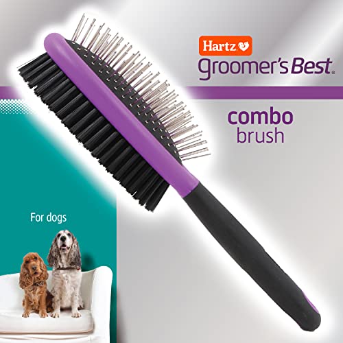 Hartz Groomers Best Combo Dog Brush, Multi-Colored