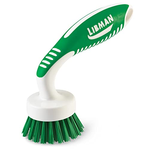 Libman Kitchen Brush Kit | Cleaning Brush | Kitchen Brush | Curved Kitchen Brush | All-Purpose Kitchen Brush | Bottle Brush | Dish Scrubber | Pot & Pan Scrubber | 3 Different Brushes Included