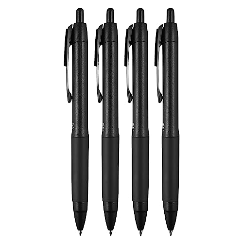 Uniball Signo 207 Gel Pen 4 Pack, 0.7mm Medium Black Pens, Gel Ink Pens | Office Supplies Sold by Uniball are Pens, Ballpoint Pen, Colored Pens, Gel Pens, Fine Point, Smooth Writing Pens