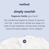 Method Body Wash, Simply Nourish, Paraben and Phthalate Free, 18 oz (Pack of 1)