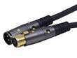 Monoprice XLR Male to XLR Female Cable - 25 Feet - Black, 16AWG, Gold Plated, Microphone & Interconnect - Stage Right Series