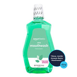 Amazon Basics Mint Mouthwash, Fresh Mint, 1.5 Liters, 50.7 Fluid Ounces, 1-Pack (Previously Solimo)