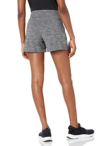 Amazon Essentials Womens Brushed Tech Stretch Short (Available in Plus Size), Dark Grey Space Dye, XX-Large