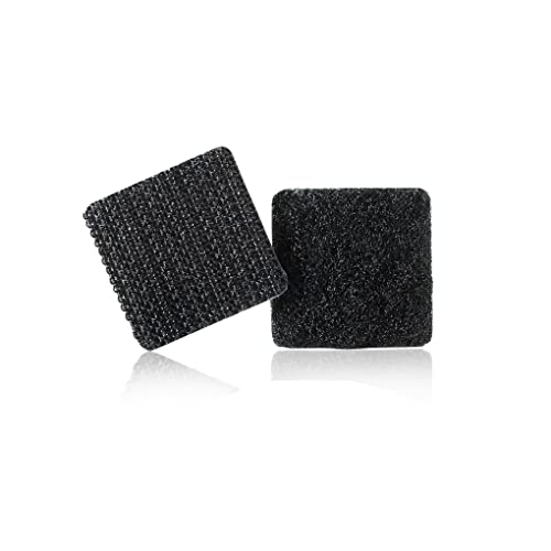 VELCRO Brand Mounting Squares | Pack of 20 | 7/8 Inch White | Adhesive Sticky Back Hook and Loop Fasteners for Home, Office or Crafting | Strong Secure Hold