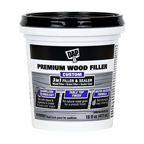 DAP Products Premium Wood Filler, White 16 FL OZ