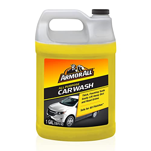 Armor All Car Cleaning Wash, All Purpose Car Wash Soap, 1 Gallon, 128 Fl Oz (Pack of 1)