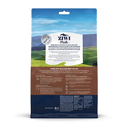 ZIWI Peak Air-Dried Dog Food – All Natural, High Protein, Grain Free and Limited Ingredient with Superfoods (Chicken, 2.2 lb)