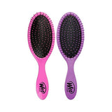 Wet Brush Original Detangling Hair Brush, Pink & Purple - Ultra-Soft IntelliFlex Bristles - Detangler Brush Glide Through Tangles With Ease For All Hair Types - For Women, Men,Wet & Dry Hair