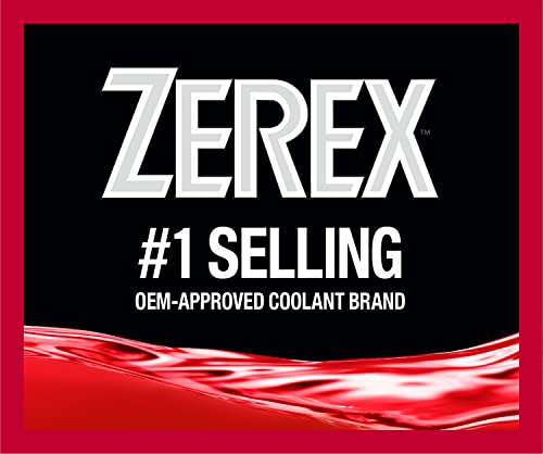 Zerex Asian Vehicle Red Silicate and Borate Free 50/50 Prediluted Ready-to-Use Antifreeze/Coolant 1 GA