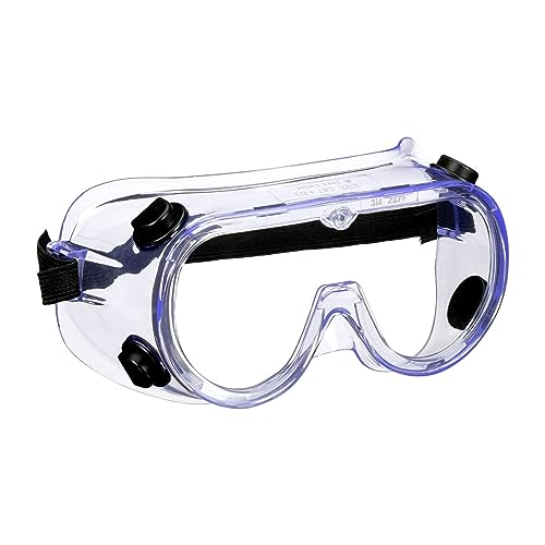 3M Chemical Splash/Impact Resistant Safety Goggle, 1/Pack
