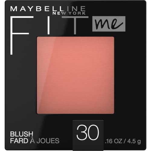 Maybelline Fit Me Powder Blush, Lightweight, Smooth, Blendable, Long-lasting All-Day Face Enhancing Makeup Color, Rose, 1 Count