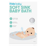 Frida Baby Soft Sink Baby Bath|Easy to Clean Baby Bathtub + Bath Cushion That Supports Babys Head