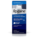 Mens Rogaine 5% Minoxidil Foam for Hair Loss and Hair Regrowth, Topical Treatment for Thinning Hair, 1-Month Supply
