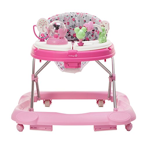 Disney Baby Minnie Mouse Music and Lights Baby Walker with Activity Tray (Garden Delight)