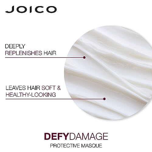 Joico Defy Damage Protective Masque | For Color-Treated Hair | Strengthen Bonds & Preserve Hair Color | With Moringa Seed Oil & Arginine | 5.1 Fl Oz