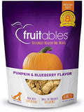 Fruitables Crunchy Baked Low Calorie Training Treats for Dogs | Crispy Bacon Apple Flavor | 7 Ounces (2386)