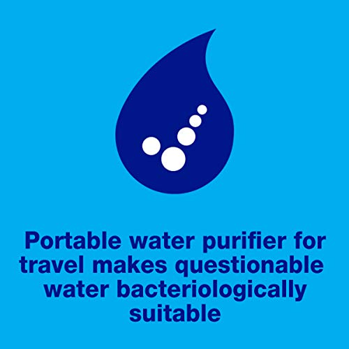 Potable Aqua Water Purification Tablets, Portable and Effective Water Purification Solution for Camping, Hiking, Emergencies, Natural Disasters and International Travel, Two 50ct Bottles