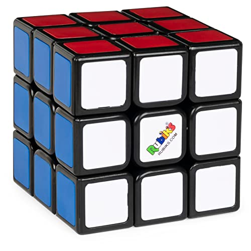 Rubiks Cube, The Original 3x3 Cube 3D Puzzle Fidget Cube Stress Relief Fidget Toy Brain Teasers Travel Games, for Adults and Kids Ages 8 and up