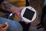 MPOWERD Luci Solar String Lights + Power Hub: White 44' Rechargeable via Solar or USB-C, Detachable 44 ft Cord, 140 Lumens LEDs, Lasts Up to 40 Hours, Waterproof, Camping, Pool/Patio, Travel