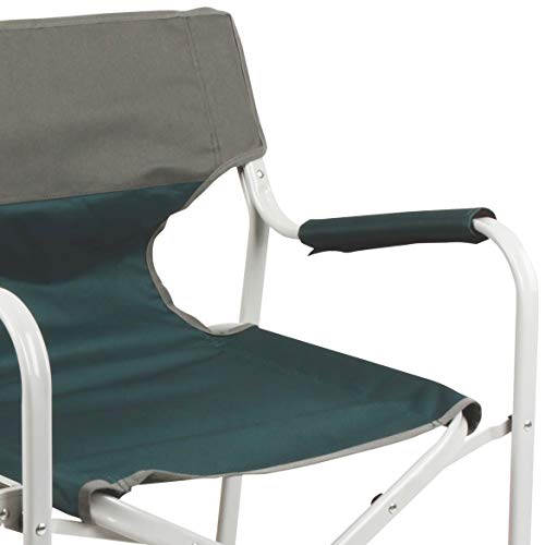 Coleman Outpost Breeze Portable Folding Deck Chair with Side Table