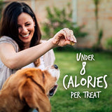 Fruitables Crunchy Baked Low Calorie Training Treats for Dogs | Crispy Bacon Apple Flavor | 7 Ounces (2386)