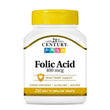 21st Century Folic Acid 400 mcg Tablets, 250 Count