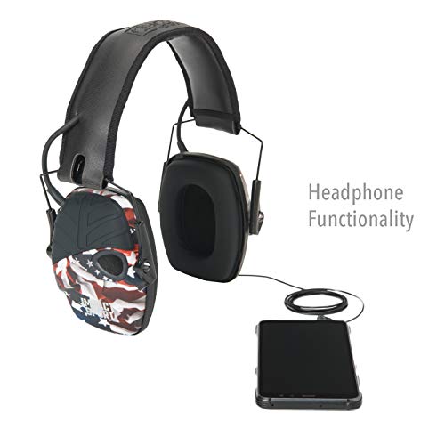 Howard Leight by Honeywell Impact Sport Sound Amplification Electronic Shooting Earmuff, MultiCam Alpine (R-02528)