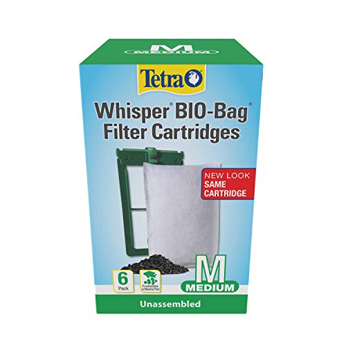 Tetra Whisper Bio-Bag Filter Cartridges For Aquariums, Large, 12-Count - Unassembled
