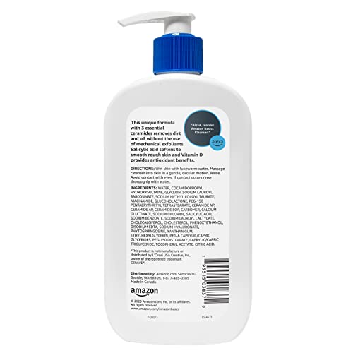 Amazon Basics Renewing Salicylic Acid Cleanser, 8 Fluid Ounces, 1-Pack