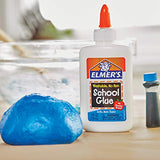 Elmers Liquid School Glue, Washable, 4 Ounces Each, 12 Count - Great for Making Slime