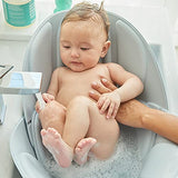 Frida Baby Soft Sink Baby Bath|Easy to Clean Baby Bathtub + Bath Cushion That Supports Babys Head