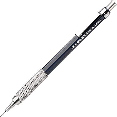 Pentel GraphGear 500 Automatic Drafting Pencil Black (PG525A)