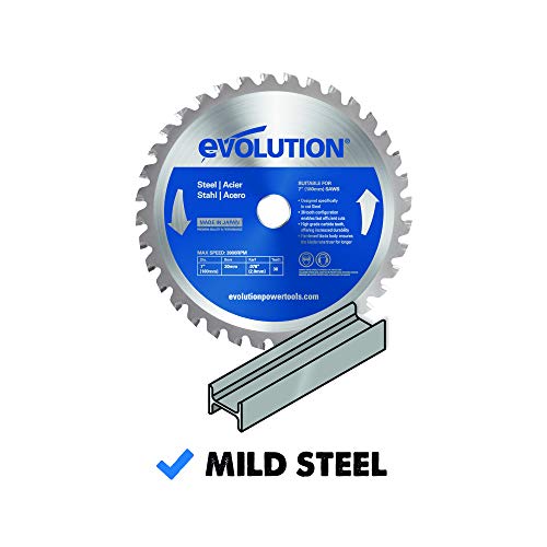 Evolution Power Tools 14BLADETS Tooth Thin Steel Cutting Blade, 14-Inch x 90-Inch , Blue