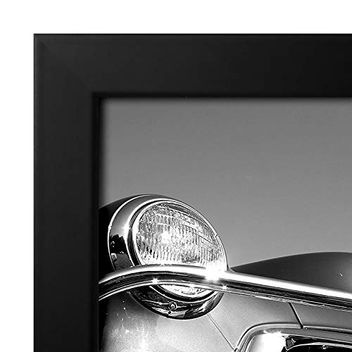 Americanflat 20x30 Poster Frame in Black with Polished Plexiglass - Horizontal and Vertical Formats, Included Hanging Hardware