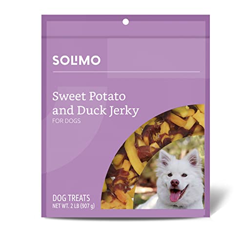 Amazon Brand - Solimo Chicken Jerky Dog Treats, 2 pounds (Packaging May Vary)