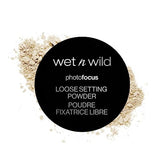 Wet n Wild Photo Focus Loose Baking Setting Powder, Highlighter Makeup, Suitable for All Skin Tones, Banana