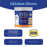 Angels’ Eyes Natural Tear Stain Prevention Soft Chews for Dogs | Chicken Flavor| For All Breeds | No Wheat No Corn | Daily Supplement | Proprietary Formula