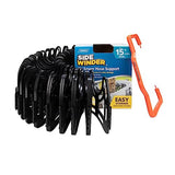 Camco 15-Foot Sidewinder RV Sewer Hose Support | Features a Lightweight, Flexible, and Durable Frame | Curves Around Obstacles | Black (43043)