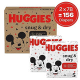 Huggies Size 4 Diapers, Snug & Dry Baby Diapers, Size 4 (22-37 lbs), 76 Count