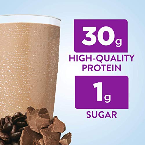 Ensure Max Protein Nutrition Shake with 30g of Protein, 1g of Sugar, High Protein Shake, French Vanilla, 11 fl oz (Pack of 12)